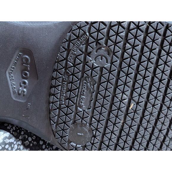 CROCS Neria Pro II Dual Comfort Slip On Nursing Clogs BLACK Women’s Size 11 - Picture 9 of 9